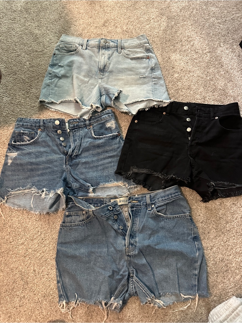 Jean shorts